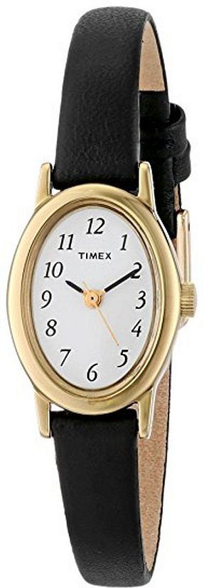 Women's Timex Cavatina Black Leather Band Watch T219129J