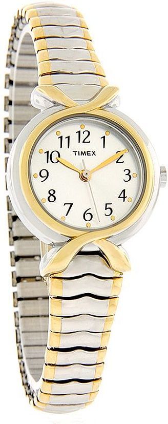 Women's Timex Stainless Steel Expansion Band Watch T21854